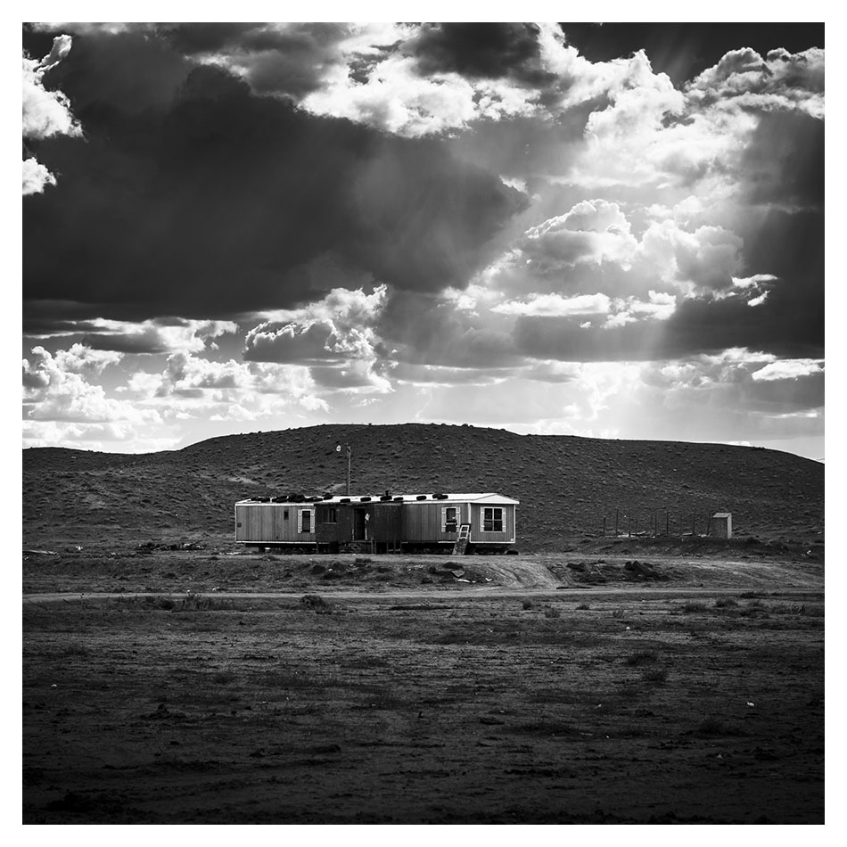 moderna abitazione Navajo, Chinle, Arizona