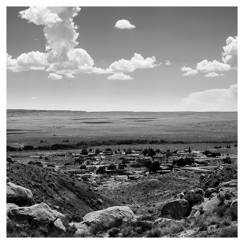 veduta da First Mesa, territorio Hopi, Arizona